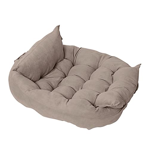 Multifunktions Faltbares quadratisches Kissen Haustier Sofa Bett Wasserdicht Mehrzweck Weiche Hundehaus Matte Hundehütte Hundehütte Hundehütte (E S) von Begonial