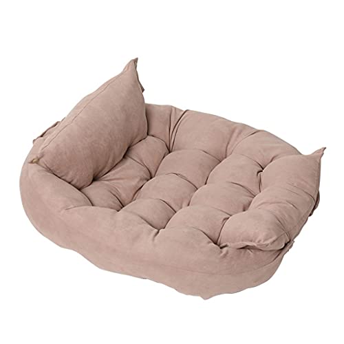 Multifunktions Faltbares quadratisches Kissen Haustier Sofa Bett Wasserdicht Mehrzweck Weiche Hundehaus Matte Hundehütte Hundehütte Hundehütte (H M) von Begonial