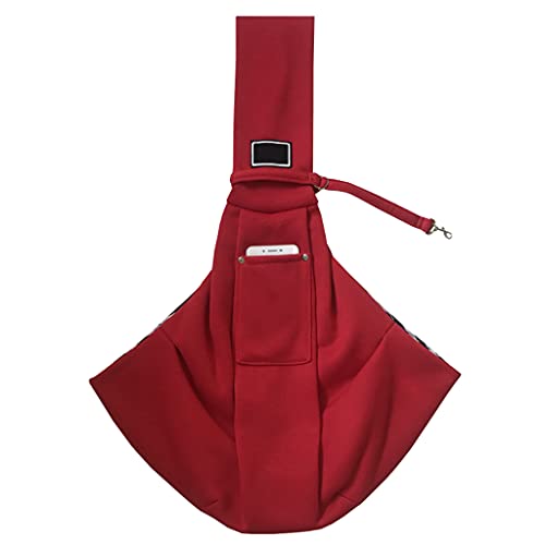 Beimus Schultertasche für Damen, Haustier-Tragetasche, Handschlinge, verstellbarer Riemen, atmungsaktive Schultertaschen, Vordertasche von Beimus