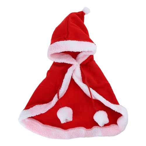 Stylish Pet Christmas Kostüm Cape Mit Verstellbarem Kinngurtseil Leicht Zu Tragen Und Eine Festliche Atmosphäre Für Die Party Zu Schaffen von Beimus