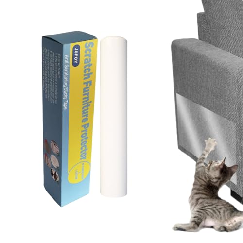 Kratzschutz Sofa Katze Selbstklebend, Anti Kratz Folie für Katzen Transparent Hunde Kratzschutz für Möbel Couch Sofa Wand (45 * 500cm) von Bekasa