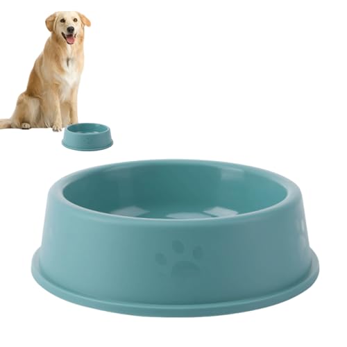 Bekecidi Hundenapf Futter & Wasser Steady Bowl, Grün Kunststoff Katzennapf Niedlicher Hund Wassernapf BPA Frei, Mehrzweck Rutschfester Haustier Futternapf für Hunde von Bekecidi