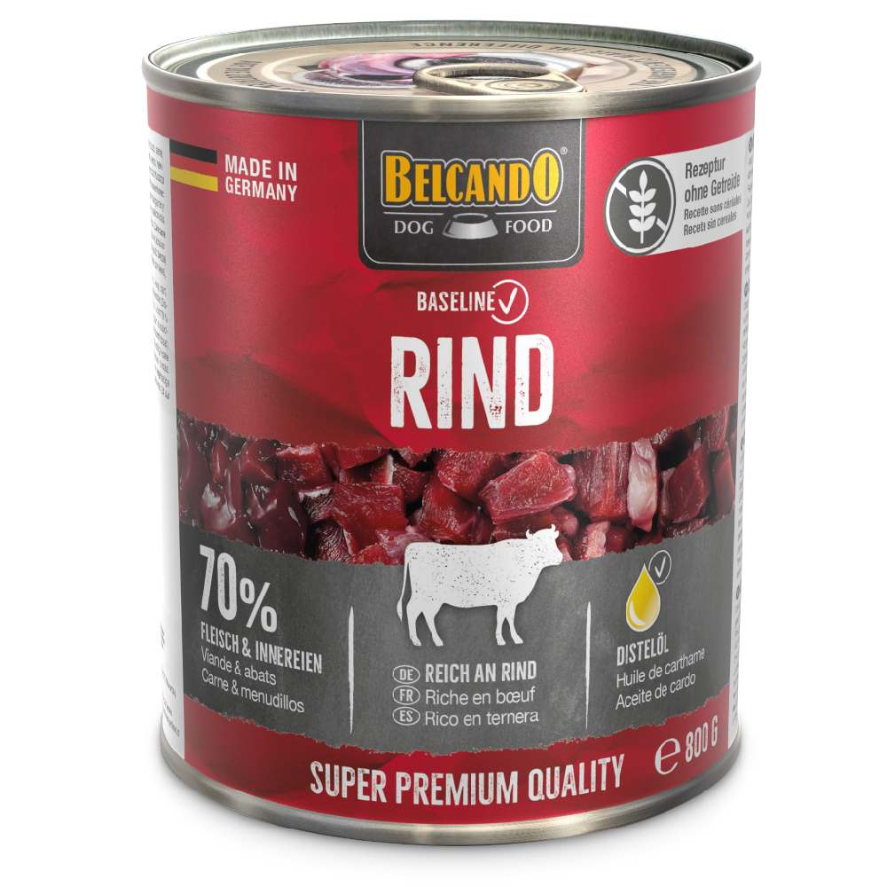 Sparpaket Belcando Baseline 24 x 800 g - Rind von Belcando Baseline