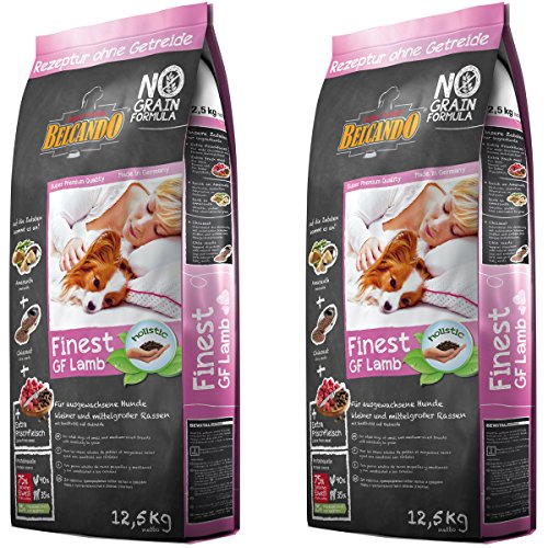 2 x 12,5 kg Belcando FINEST GF Lamb Lamm Trockenfutter Hundefutter getreidefrei von Belcando