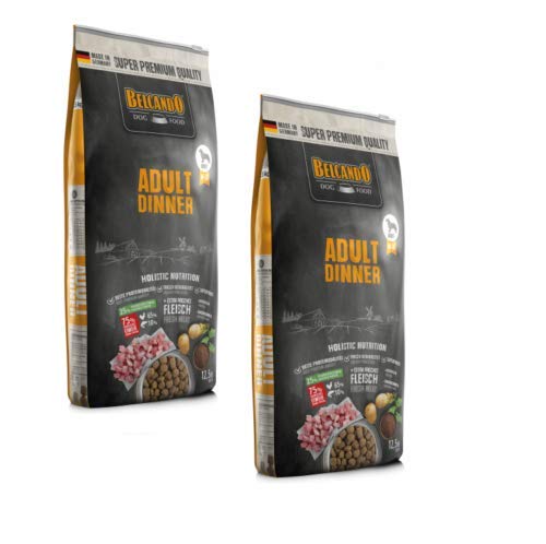 Belcando Adult Dinner 2 x 12,5kg Trockenfutter Hundefutter von Belcando