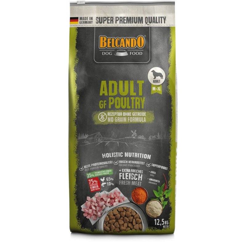 Belcando Adult GF Poultry - 12,5 kg (4,72 € pro 1 kg) von Belcando