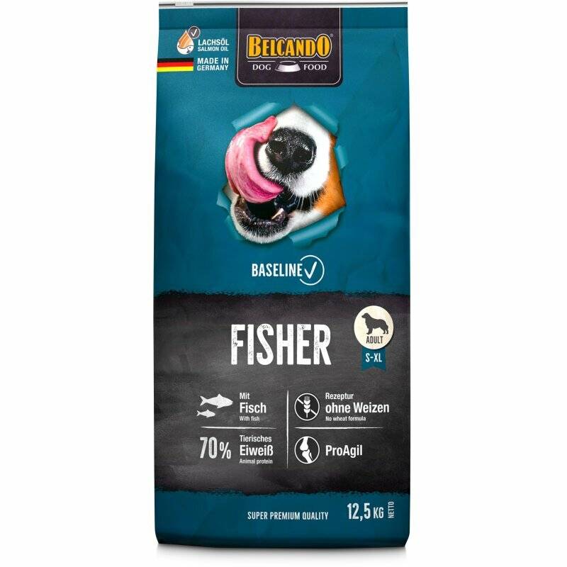 Belcando Baseline Fisher Sparpaket 2 x 12,5 kg (3,28 € pro 1 kg) von Belcando