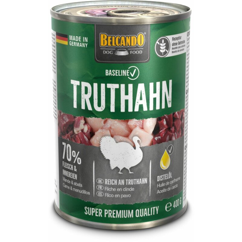 Belcando Baseline Truthahn 400 g (4,43 € pro 1 kg) von Belcando