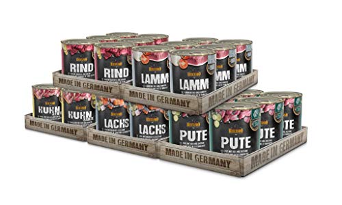 Belcando Feuchtnahrung für Hunde 24 x 800 g Dose von Belcando