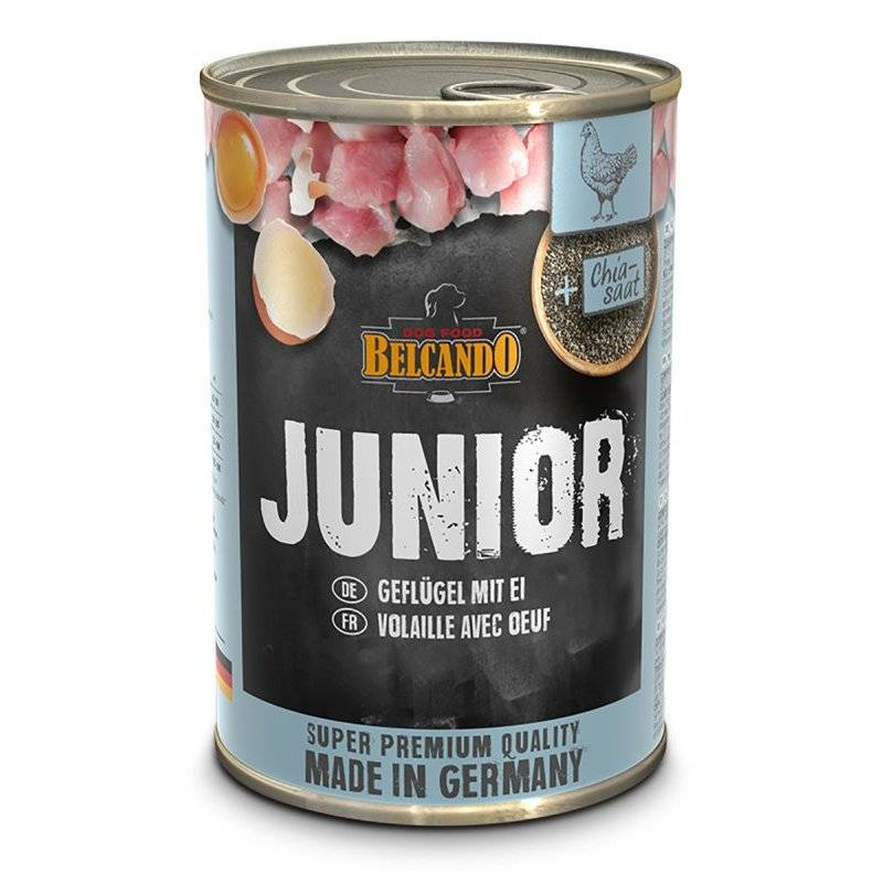 Belcando Junior Geflügel & Ei - 400g (5,73 € pro 1 kg) von Belcando