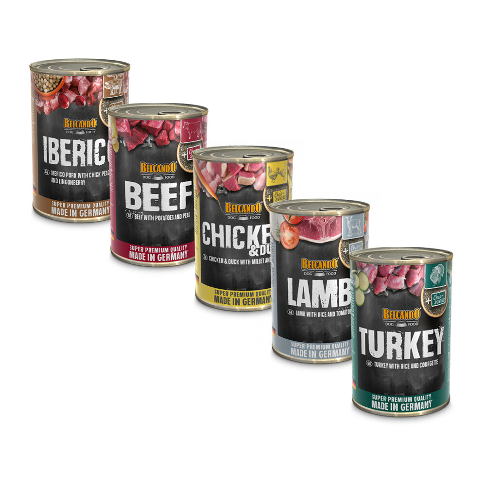 Belcando Nassfutter - Huhn und Ente mit Hirse und Karotten - 6 x 800 g Belcando Nassfutter - Huhn und Ente mit Hirse und Karotten - 6 x 800 g von Belcando