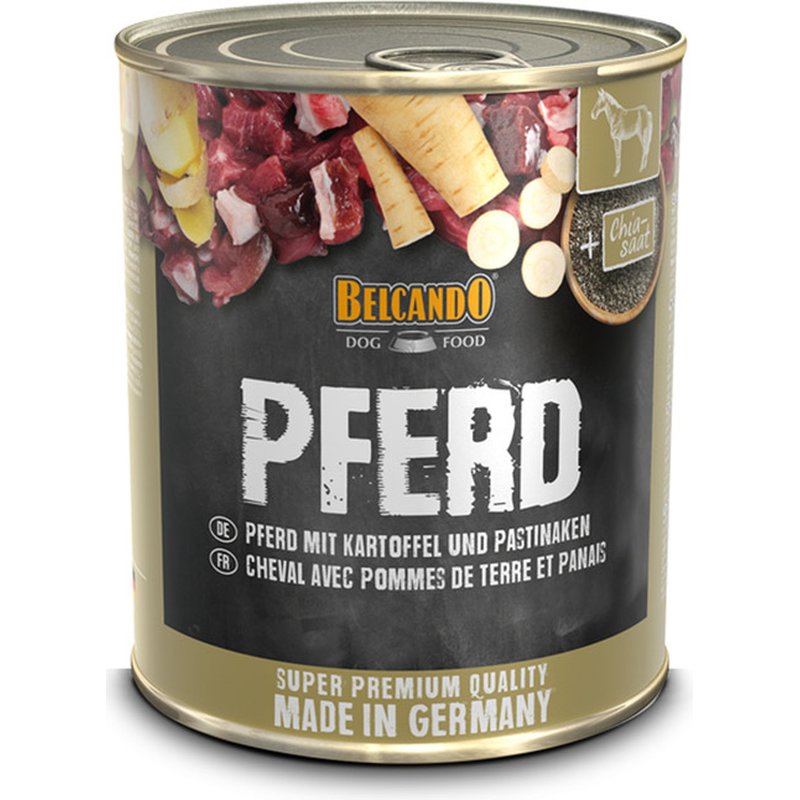 Belcando Pferd mit Kartoffel und Pastinaken 400 g (6,48 € pro 1 kg) von Belcando