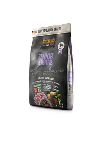 Belcando Senior Sensitive [4 kg] Hundefutter | Trockenfutter für ältere & empfindliche Hunde | Alleinfuttermittel für ältere Hunde Aller Rassen von Belcando