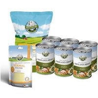 Bellfor Magen-Darm-Bereich Unterstützung Set - Hundefutter Nass 6x400g + Vermal Pulver 80g + Hühnertrockenfleisch 100g von Bellfor