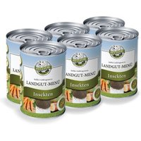 Bellfor Hundefutter Nass mit Insekten Landgut-Menü - 6x400g von Bellfor