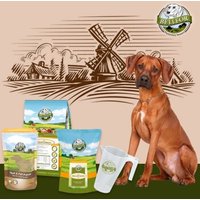 Bellfor Rhodesian Ridgeback Futter Set - Wiesen-Schmaus 4 kg + Haut & Fell Pulver 80g + Freiland-Happen 200g + 1 Messbecher von Bellfor