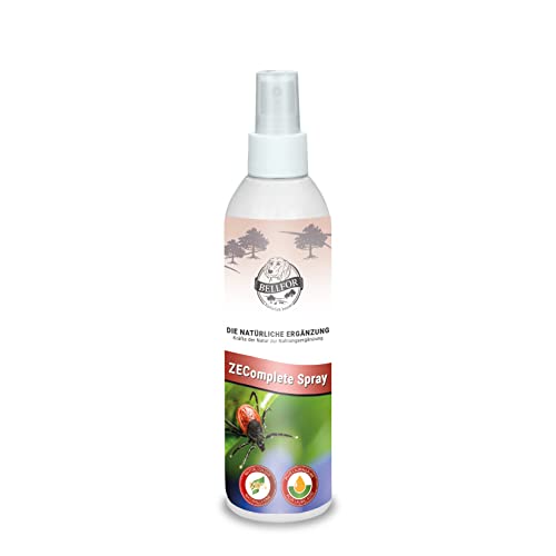 Bellfor Anti Zecken Spray ZEComplete für Hunde Zeckenmittel für Hunde Pflanzenbasierter Zeckenschutz Gegen Zecken und Parasiten (100 ml) von Bellfor