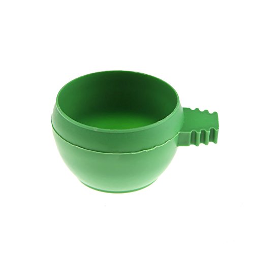 BELTI Mini Parrot Food Water Bowl Feeder Kunststoff Tauben Vögel Käfig Sand Cup Fütterung von Belti