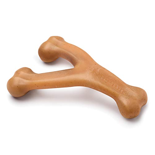 Benebone Wishbone Hundekauspielzeug für aggressive Kauer, echtes Huhn, groß von Benebone