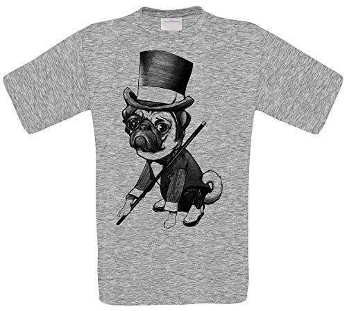 Fancy Bulldog Dog Hat T-Shirt von Benefitclothing