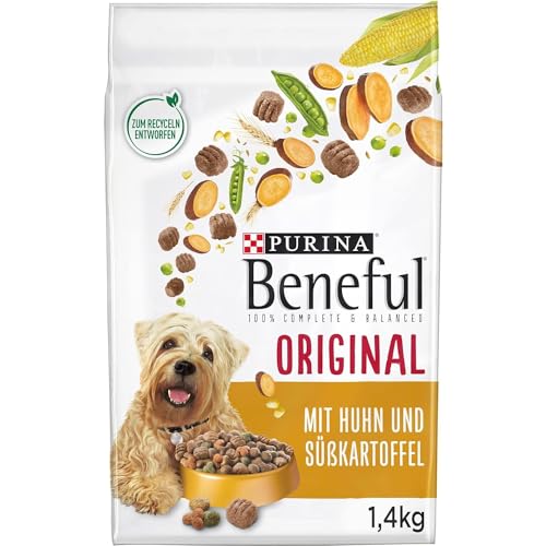 Beneful Hundetrockenfutter Huhn & Süßkartoffel, 1,4 kg von Beneful