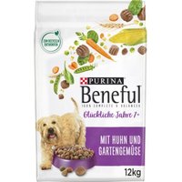 Beneful Purina Glückliche Jahre 7+ mit Huhn und Gartengemüse 12 kg von Beneful