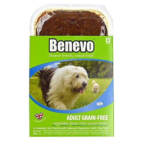 Benevo veganes Hundefutter nass (10 x 395g), Hypoallergen, weizenfrei, GVO-frei, Nassfutter für alle Rassen mit essentiellen Fettsäuren, Taurin, L-Carnitin, von PETA und Vegan Society UK genehmigt von Benevo