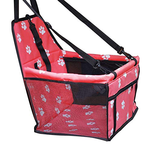 Benoon Hundematte Korb Atmungsaktiv Wasserdicht Cage Booster Autositz Pet Carrier Protector, Pet Reisezubehör Schwarz Normal von Benoon