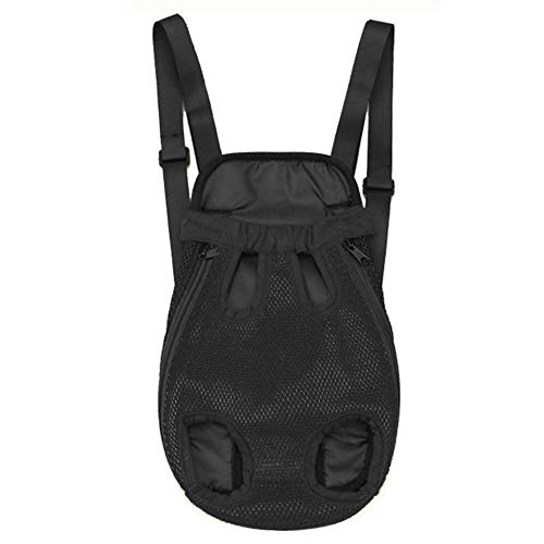 Benoon Pet Carrier Rucksack Verstellbare Vordere Katze Hundebeine Tail Out Brust Reisetasche Reiserucksack Pet Supplies Schwarz S. von Benoon