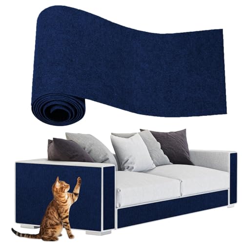 Beojonvy Selbstklebend Kratzteppich Katze Wand, DIY Kletternder Kratzbretter Katzen, Teppich Kratzmatte Katze, Kratzwand Kratzschutz Geeignet für Sofas, Wände und Möbel 40 cm x 200 cm von Beojonvy