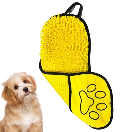 Berriphonia Saugfähiges Soft Dog Towel Bath Supplies – Hundetrockner, saugfähig, weich, für Hunde von Berriphonia