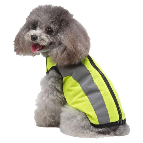 Reflektierende Hundejacke – Sicherheitsweste im Freien, reflektierender Hundemantel | wasserdichte und verstellbare Weste, hohe Sichtbarkeit, ideal für Hunde Reflektierende Hundejacke – Sicherheitsweste im Freien, reflektierender Hundemantel | wasserdichte und verstellbare Weste, hohe Sichtbarkeit, ideal für Hunde von Berriphonia