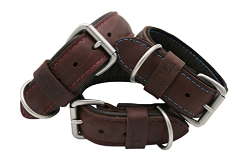 Hundehalsband Berry&Buddy Model Anton (60, Braun/Braun) von Berry&Buddy