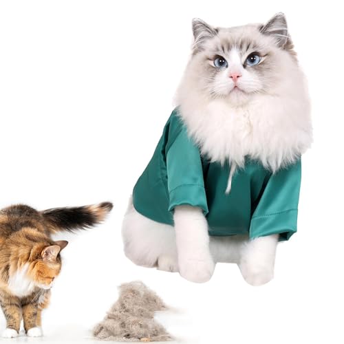 Besreey -Anzug, Katzen-Hemden, Katzen-Kostüm - Stilvolles Katzen-Shirt, formelles Outfit für Kätzchen-Modebekleidung | Atmungsaktive Katzen-Modebekleidung, ausgefallene Kleidung, leichtes, formelles von Besreey