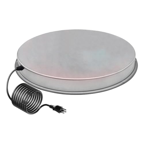 Besreey Hühnerwarmwasserbereiter, Hühnerwasserbereiter Basis - Thermostat Chicken Waterer Basis | Wetterresistente Winterzubehör für Enten, Geburtsbäder und Gänse von Besreey