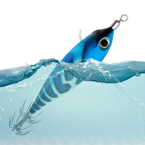 Besreey Tintenfisch-Köder, Leuchtköder für Tintenfisch und Oktopus, Fluoreszierender Angelköder Kompakte Schwimmköder-Nachbildung Besreey Tintenfisch-Köder, Leuchtköder für Tintenfisch und Oktopus, Fluoreszierender Angelköder Kompakte Schwimmköder-Nachbildung von Besreey