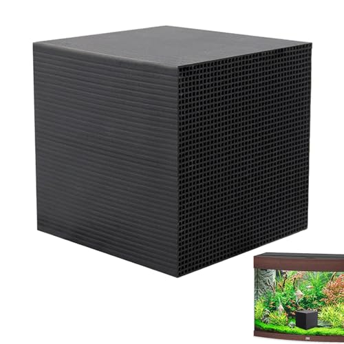 Besreey Wassertrog Reinigungswürfel, Aktivkohle Wasserfilterwürfel, Aquarium Supply Wassertrog Würfelfilter, Cube Aktivkohle Wasserreinigungsfilter, Aquarium Wasserfilter Würfel Filtermaterial von Besreey