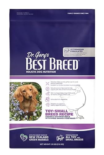 Best Breed Dr. Gary's Small Breed Rezept Made in USA [Natürliches Hundefutter für alle Lebensstufen] - 11,8 kg von Best Breed