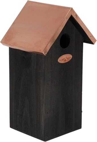 Vogelhaus aus Kiefer und Kupfer von Best For Birds