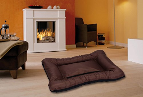 Best For Pets Hundebett mit TÜV Qualität Hundekissen Hundesofa Bello M-XXXL in vielen Farben (BRAUN-SCHWARZ, M) von Best For Pets