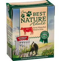 Best Nature Adult Cat 8 x 370 g - Rind in Soße von Best Nature