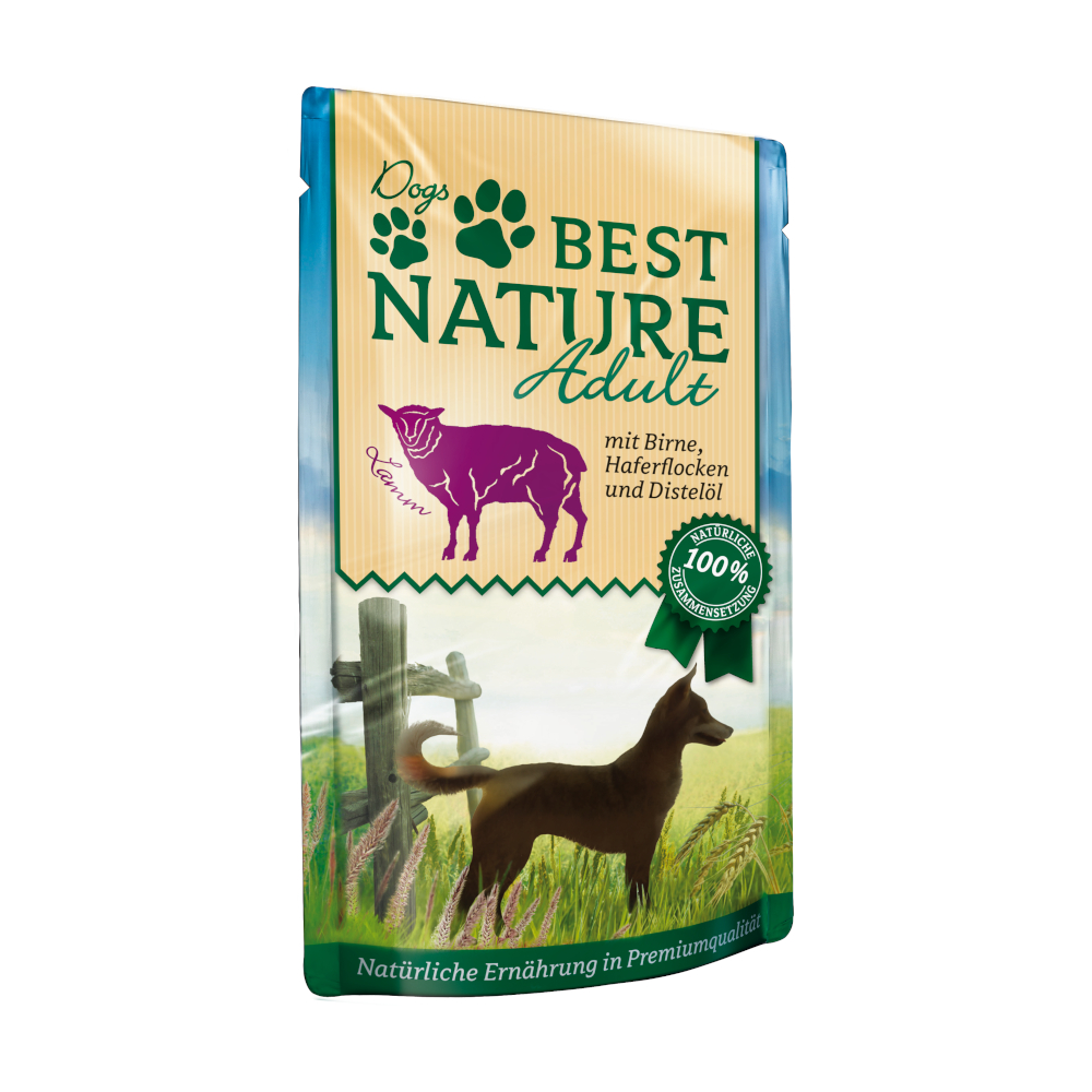 Best Nature Adult Dog 12 x 150 g - Lamm & Birne von Best Nature