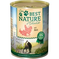 Best Nature Cat Adult 6 x 400 g - Lachs, Huhn & Reis von Best Nature