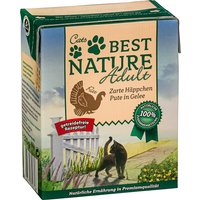 Sparpaket Best Nature Adult Cat 16 x 370 g - Pute in Gelee von Best Nature