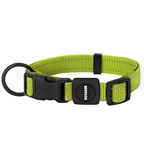 Best Pet Supplies Reflektierendes Hundehalsband mit Verstellbarer Länge, robuste Schnalle und starkem D-Ring für Leine, Training, Walking, Joggen für kleine, mittelgroße und große Rassen, von Best Pet Supplies