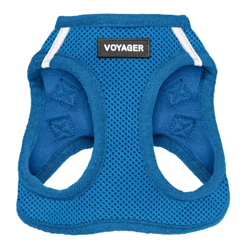 Voyager Step-In Air Hundegeschirr by Best Pet Supplies - All Weather Mesh Step in Vest Harness für kleine und mittlere Hunde, Königsblau, size XL - Brust 52-58 cm von Best Pet Supplies