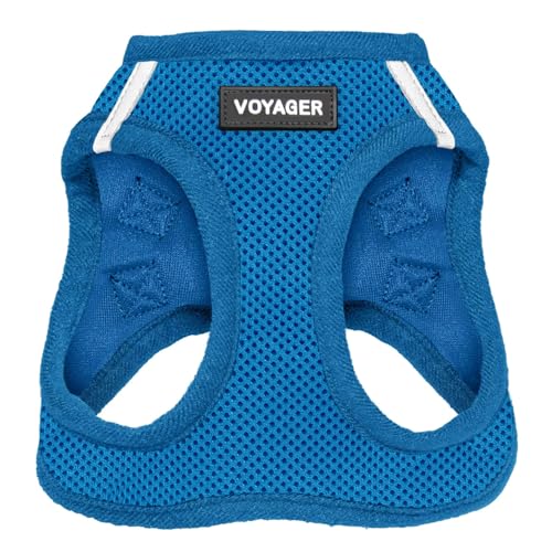 Voyager Step-In Air Hundegeschirr by Best Pet Supplies - All Weather Mesh Step in Vest Harness für kleine und mittlere Hunde, Königsblau, size XS - Brust 33-37 cm von Best Pet Supplies