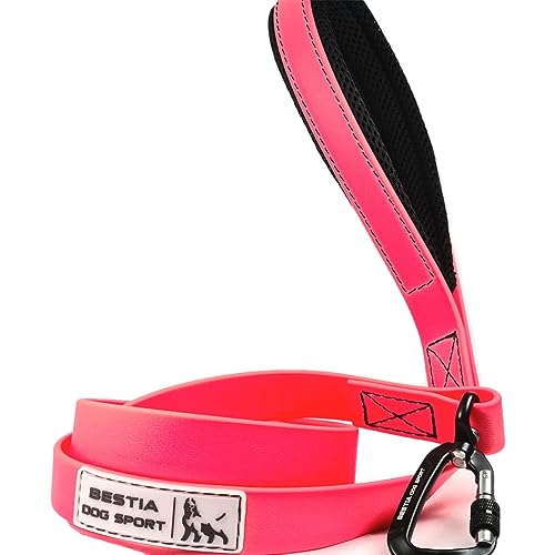 Bestia Dog Sport Tactical Leine ROSA von Bestia