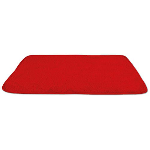 Bestlivings rote Tierdecke Lammflor 80x120 cm von Bestlivings