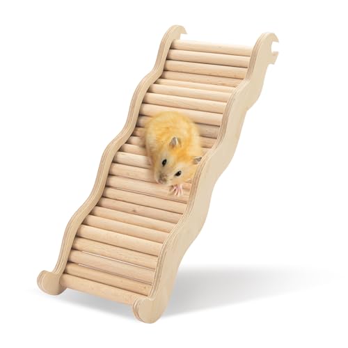 Holz Hamster Kletterspielzeug Hamsterleiter für Zwerg Syrische Hamster Mäuse Mäuse Rennmäuse und andere Kleintiere von Betinyar